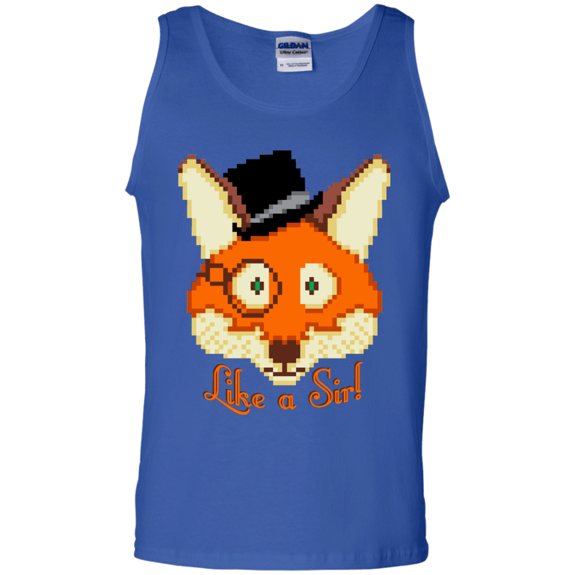 T-Shirts Royal / S Like A Sir Men's Tank Top