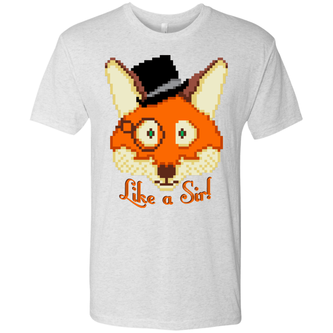 T-Shirts Heather White / S Like A Sir Men's Triblend T-Shirt