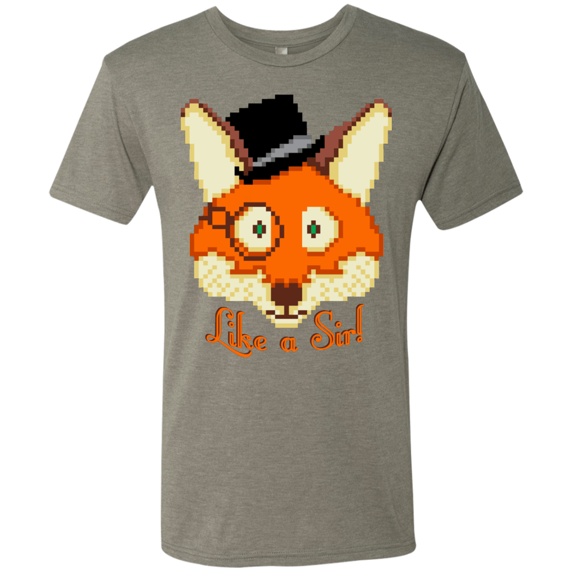 T-Shirts Venetian Grey / S Like A Sir Men's Triblend T-Shirt