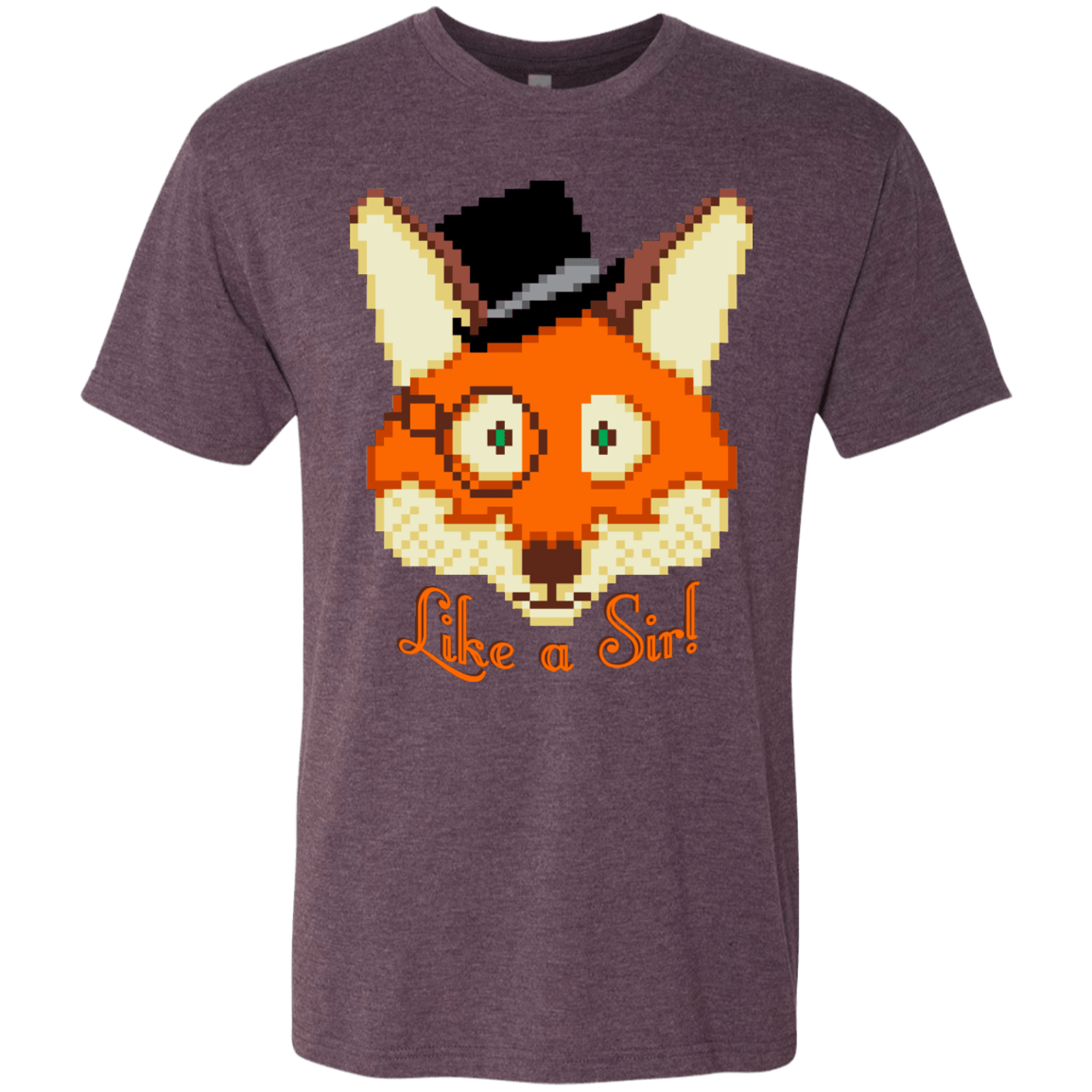 T-Shirts Vintage Purple / S Like A Sir Men's Triblend T-Shirt