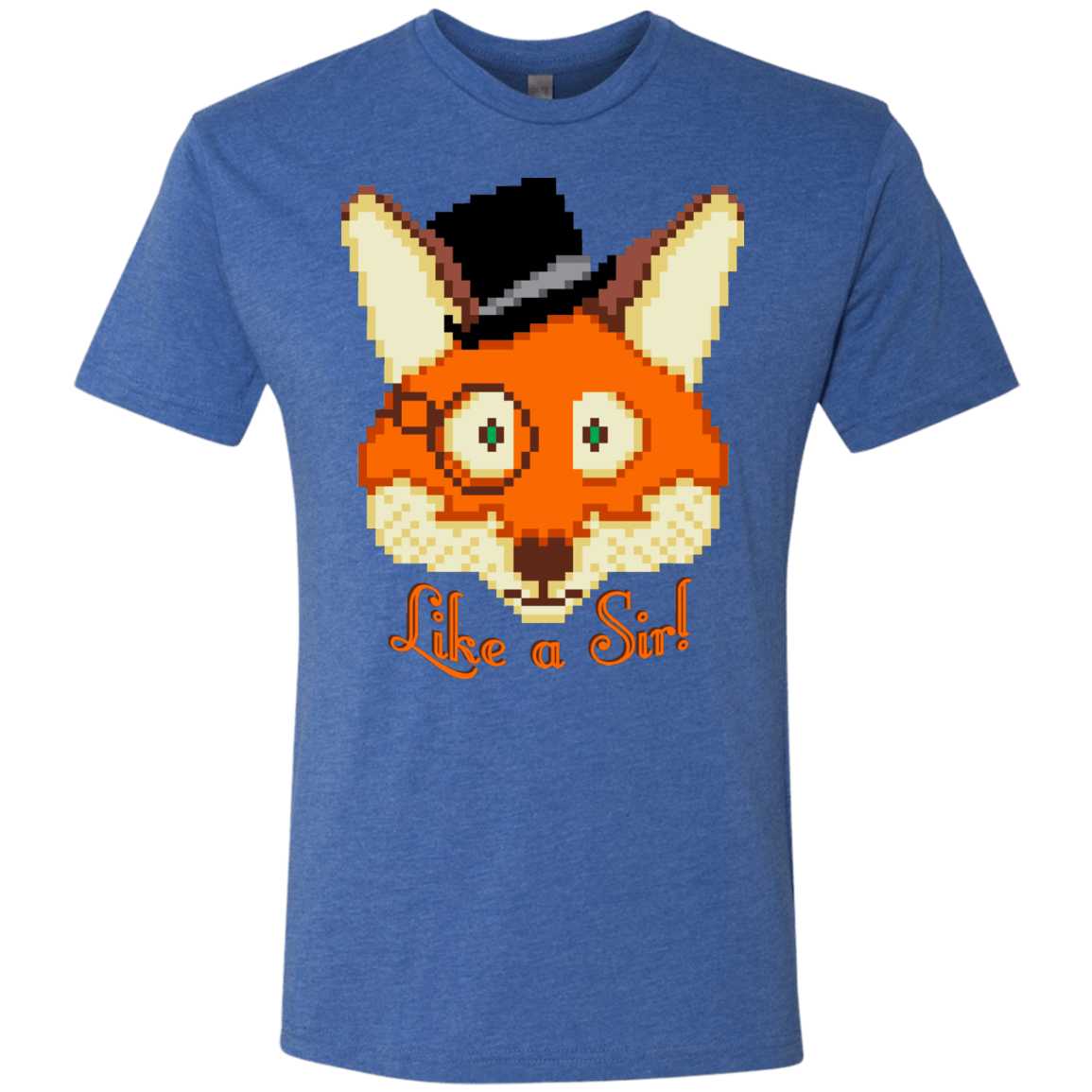 T-Shirts Vintage Royal / S Like A Sir Men's Triblend T-Shirt