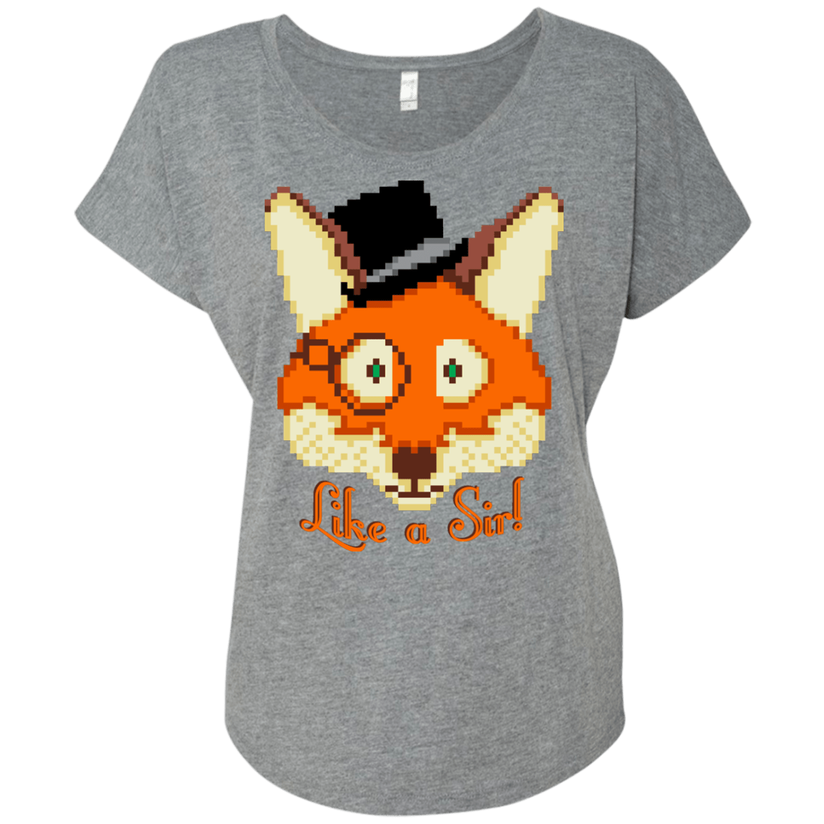 T-Shirts Premium Heather / X-Small Like A Sir Triblend Dolman Sleeve