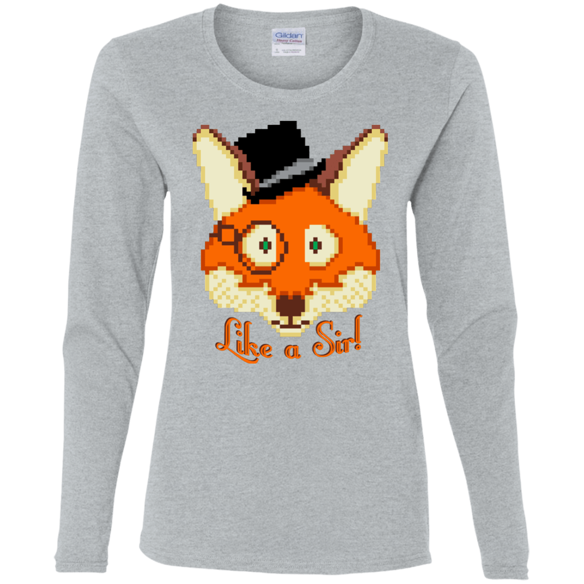 T-Shirts Sport Grey / S Like A Sir Women's Long Sleeve T-Shirt