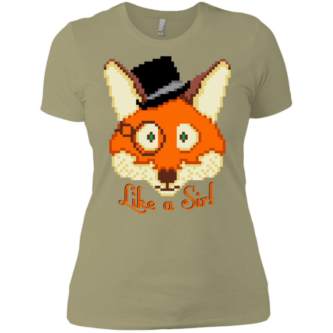 T-Shirts Light Olive / X-Small Like A Sir Women's Premium T-Shirt