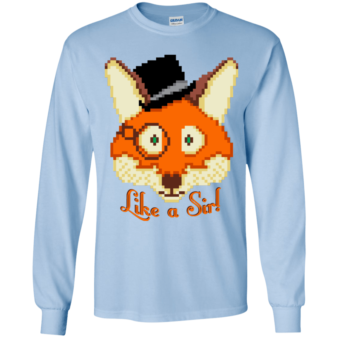 T-Shirts Light Blue / YS Like A Sir Youth Long Sleeve T-Shirt