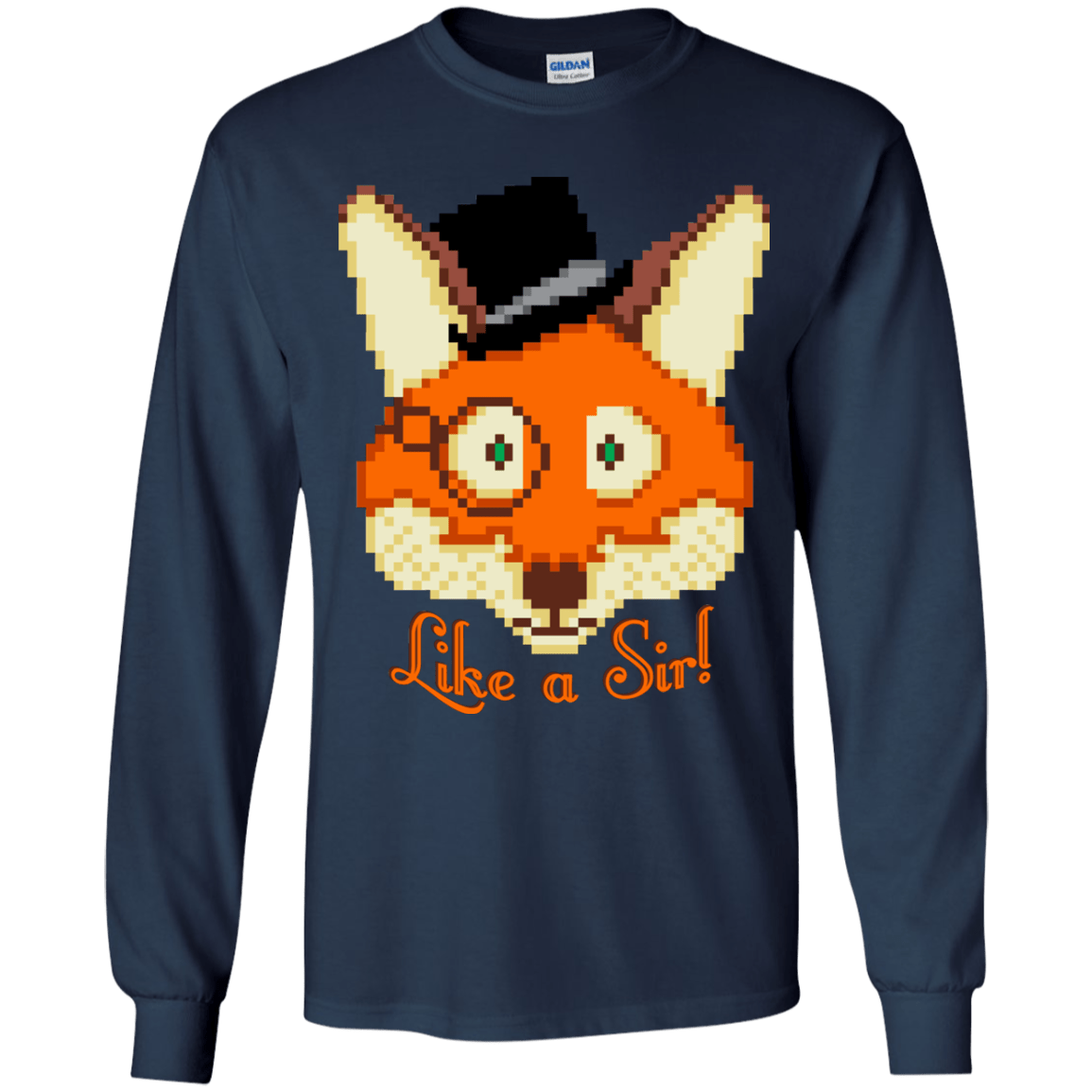 T-Shirts Navy / YS Like A Sir Youth Long Sleeve T-Shirt