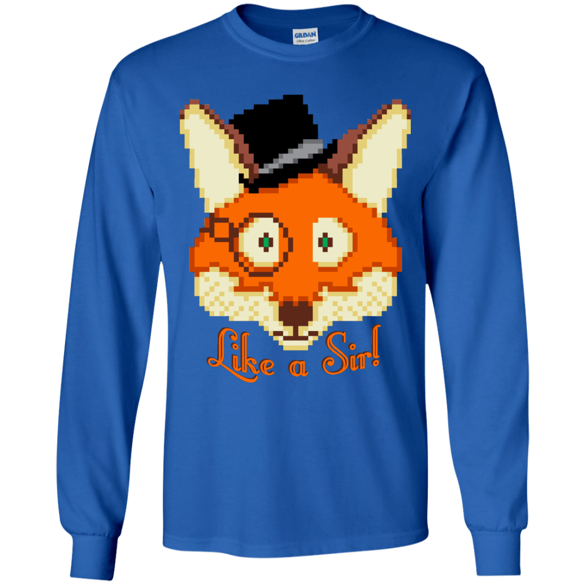 T-Shirts Royal / YS Like A Sir Youth Long Sleeve T-Shirt