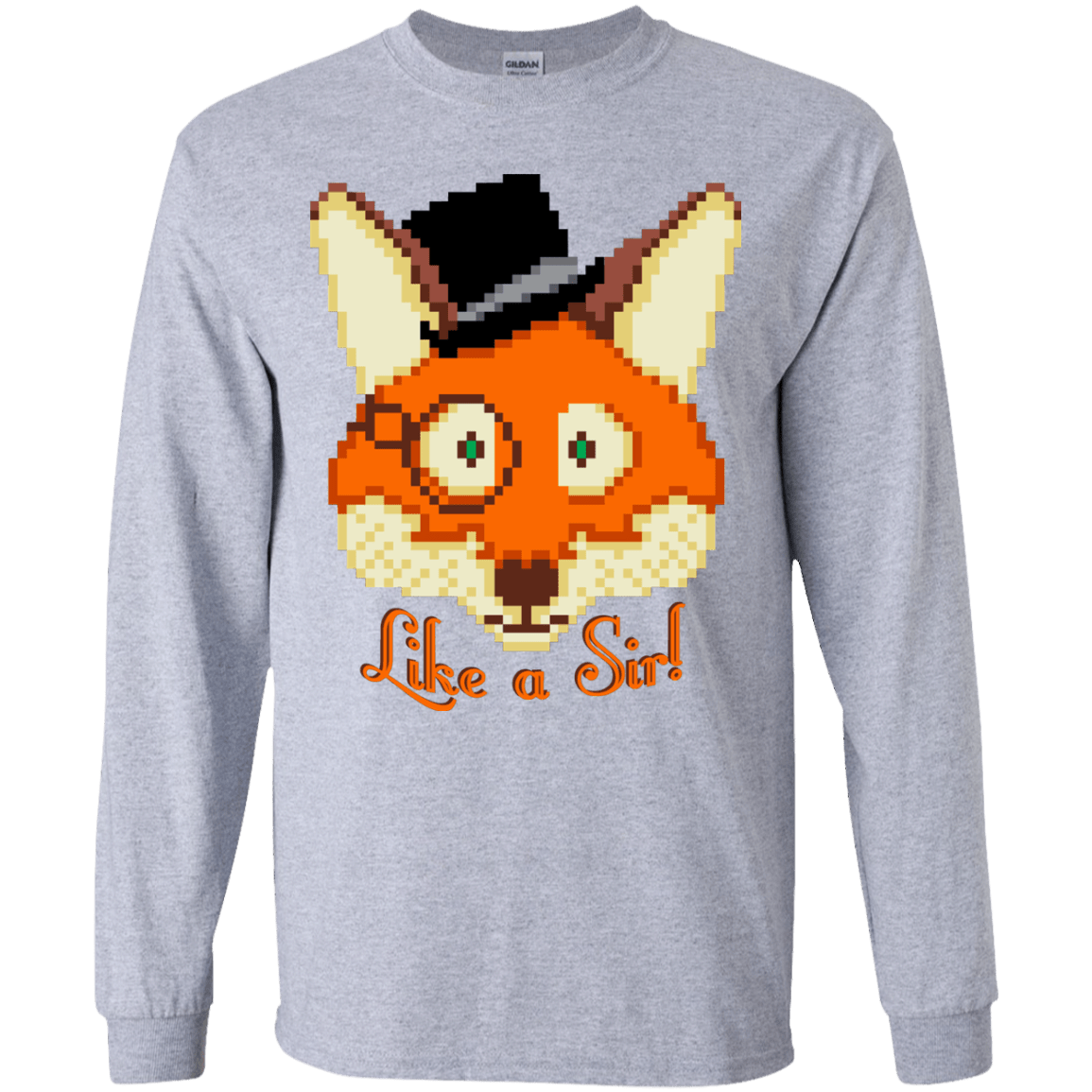 T-Shirts Sport Grey / YS Like A Sir Youth Long Sleeve T-Shirt