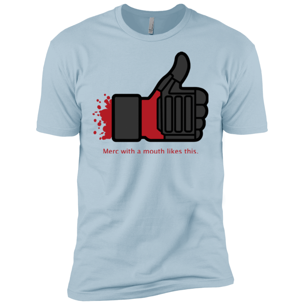 T-Shirts Light Blue / X-Small Like Merc Men's Premium T-Shirt