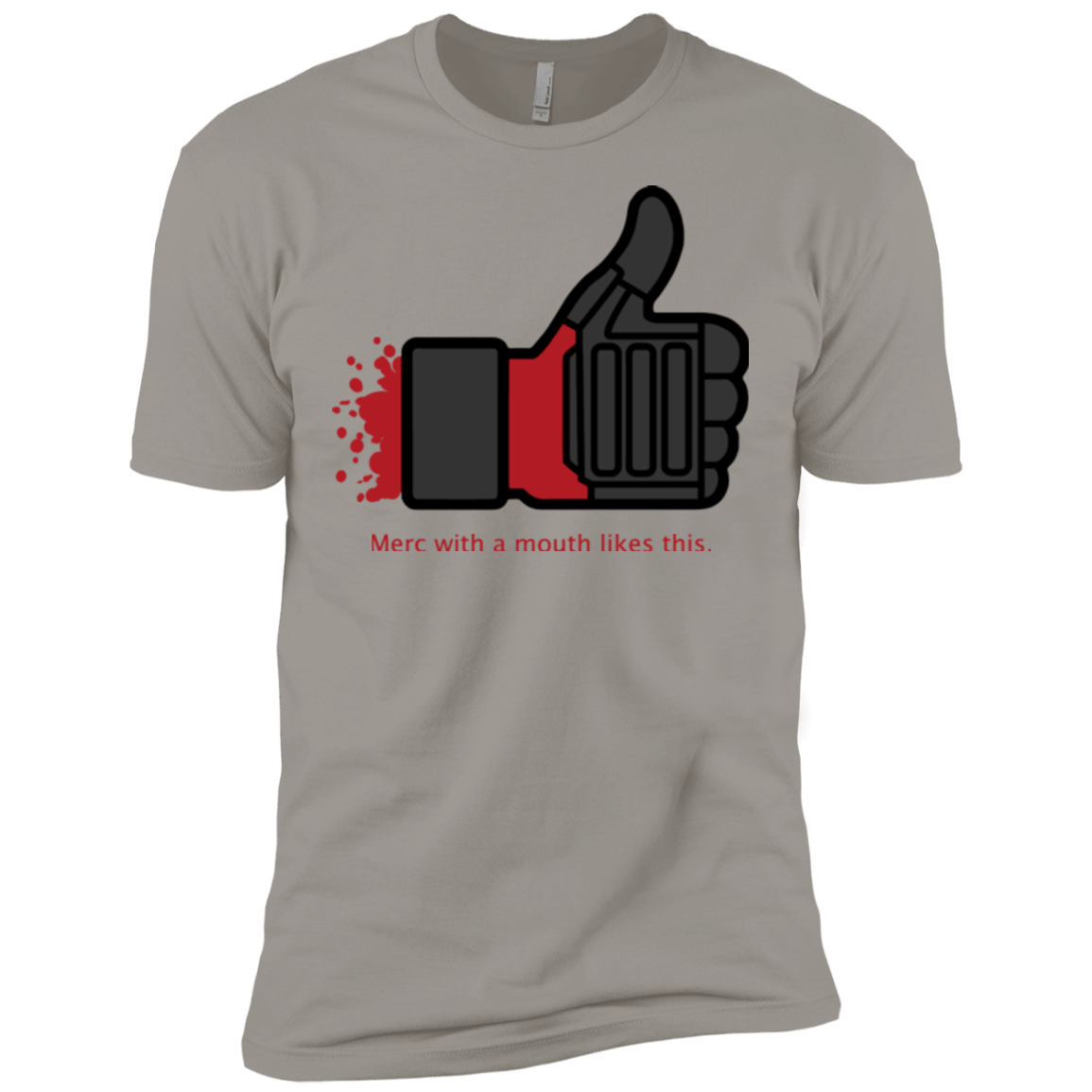 T-Shirts Light Grey / X-Small Like Merc Men's Premium T-Shirt