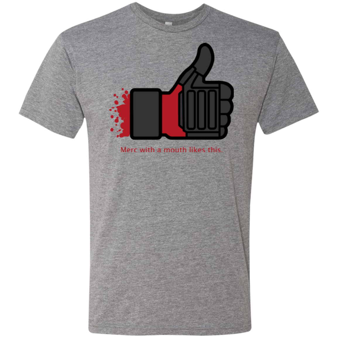 T-Shirts Premium Heather / Small Like Merc Men's Triblend T-Shirt