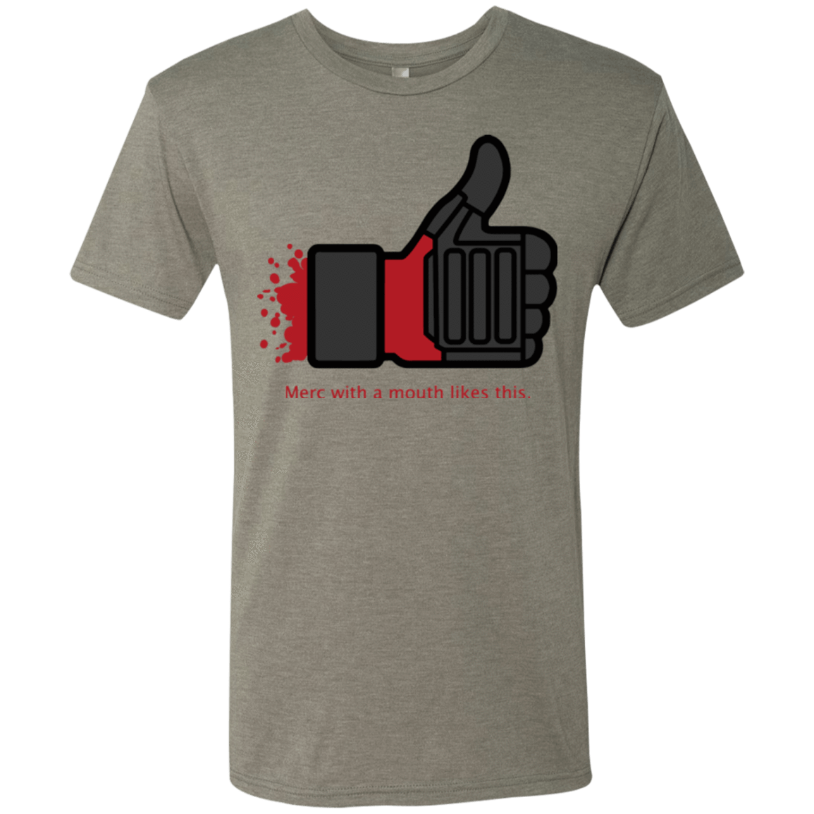 T-Shirts Venetian Grey / Small Like Merc Men's Triblend T-Shirt