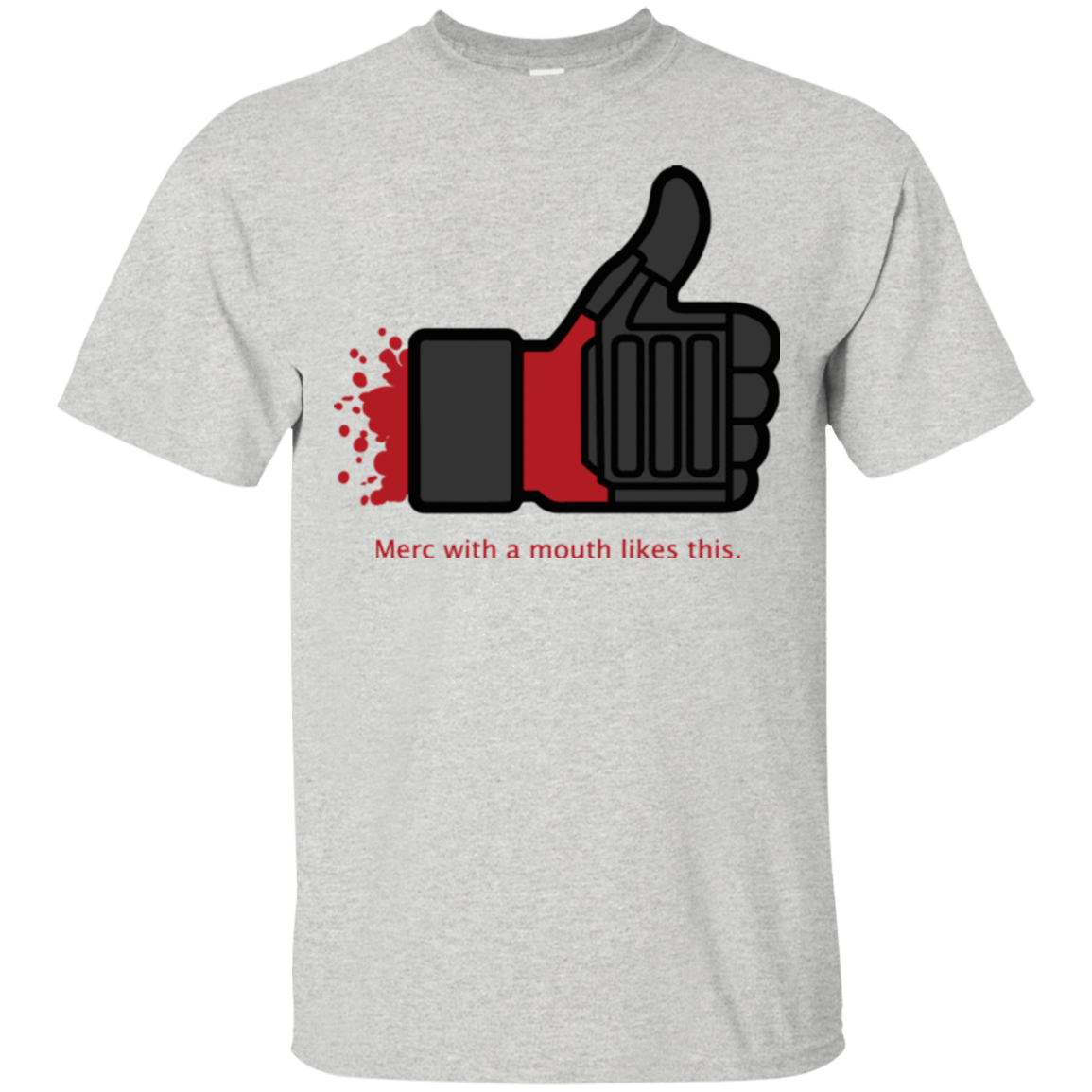 T-Shirts Ash / Small Like Merc T-Shirt