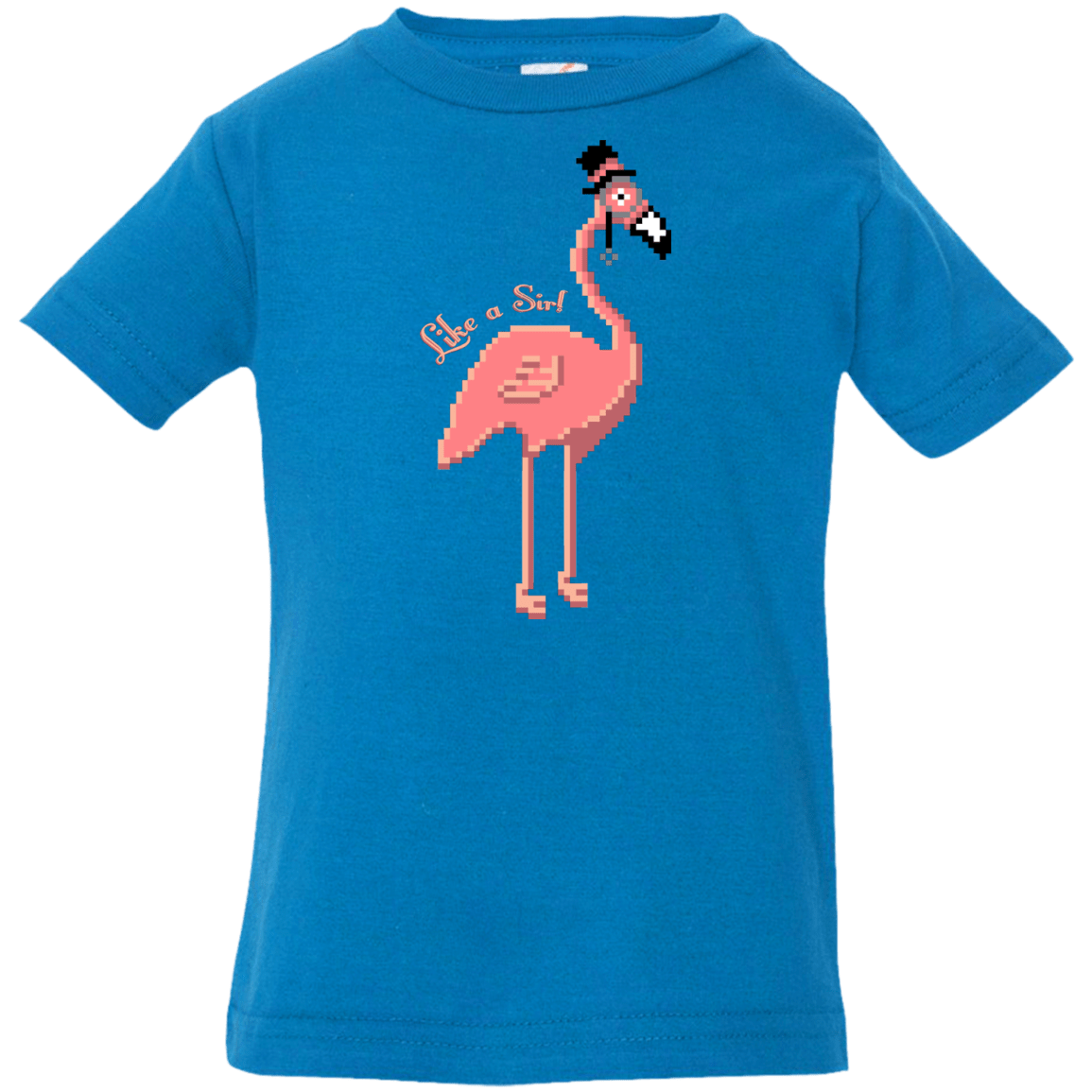 T-Shirts Cobalt / 6 Months LikeASir Flamingo Infant Premium T-Shirt