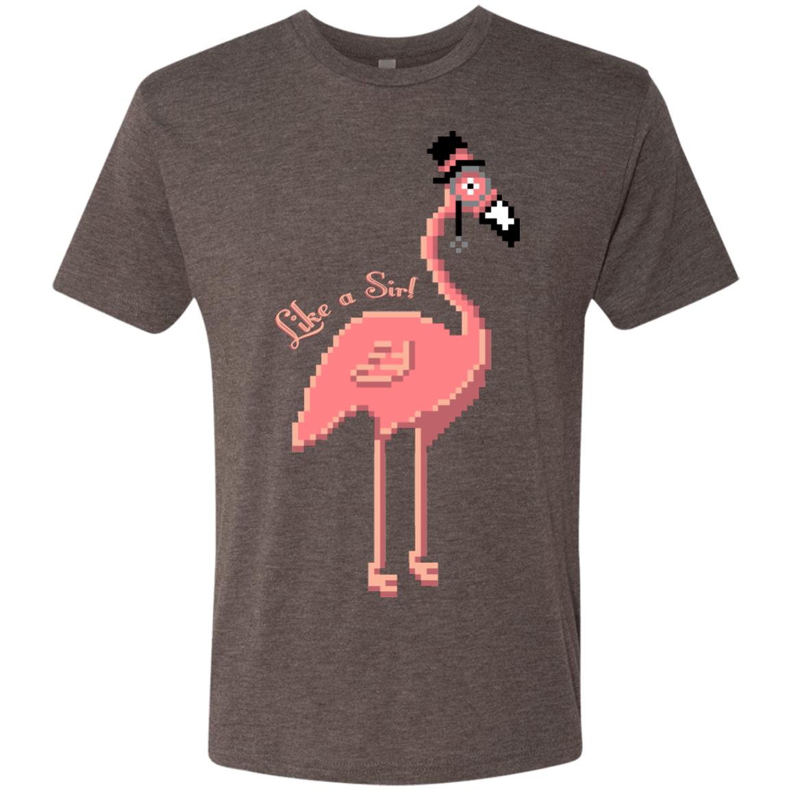 T-Shirts Macchiato / S LikeASir Flamingo Men's Triblend T-Shirt