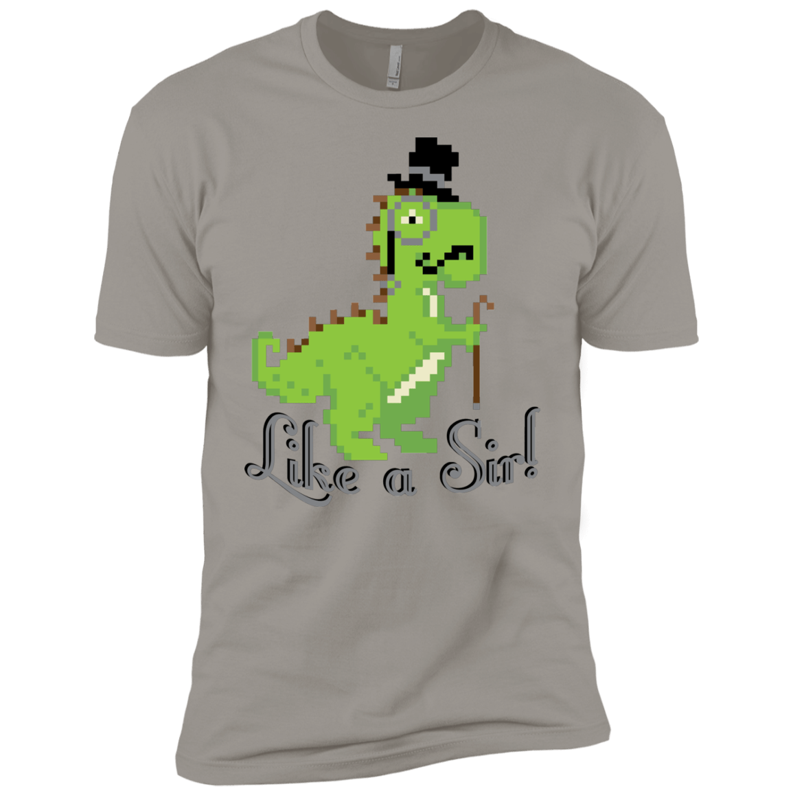 T-Shirts Light Grey / YXS LikeASir T-Rex Boys Premium T-Shirt