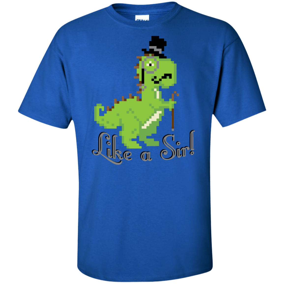 T-Shirts Royal / XLT LikeASir T-Rex Tall T-Shirt