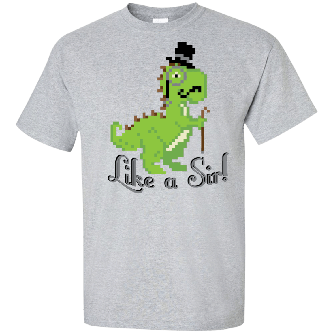 T-Shirts Sport Grey / XLT LikeASir T-Rex Tall T-Shirt