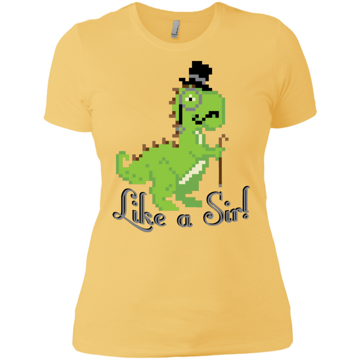 T-Shirts Banana Cream/ / X-Small LikeASir T-Rex Women's Premium T-Shirt