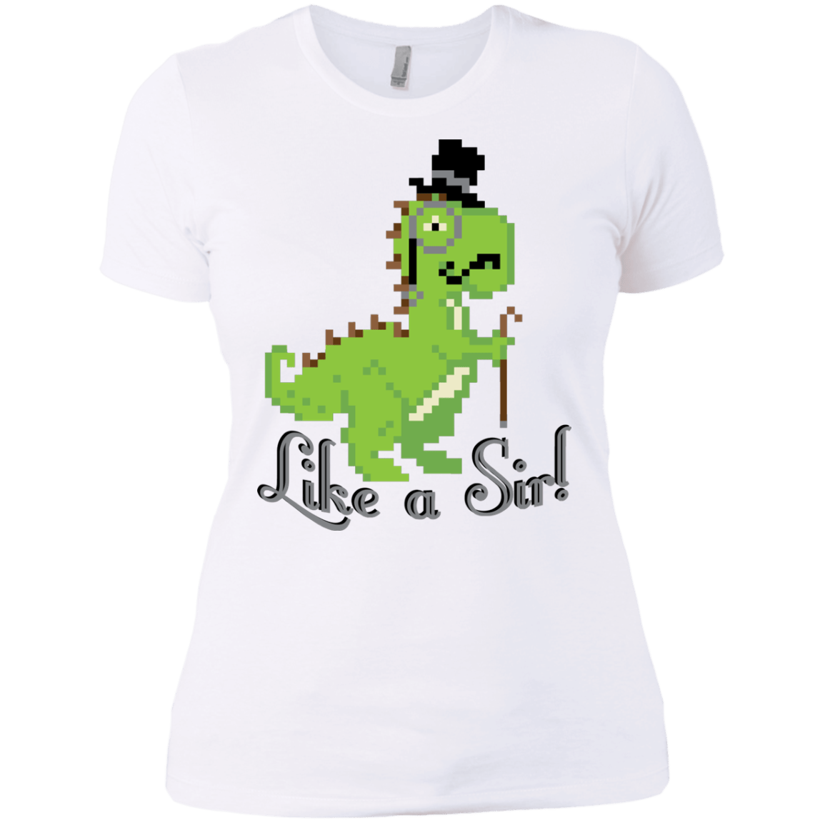 T-Shirts White / X-Small LikeASir T-Rex Women's Premium T-Shirt