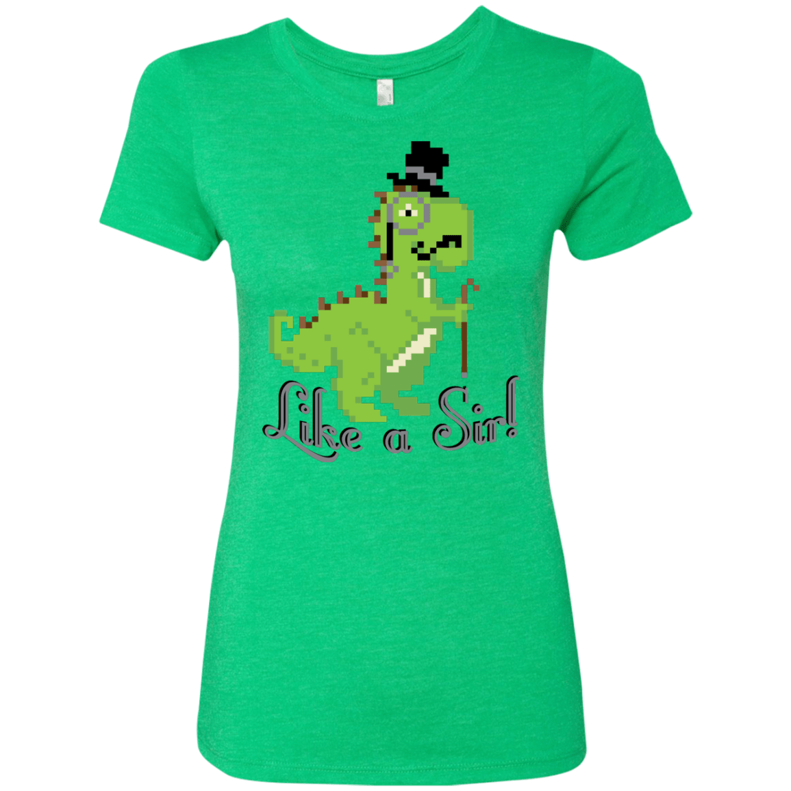 T-Shirts Envy / S LikeASir T-Rex Women's Triblend T-Shirt