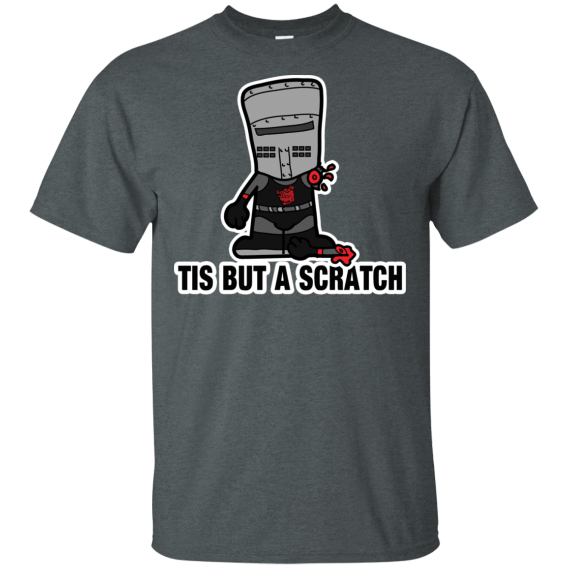 T-Shirts Dark Heather / S Lil Black Knight T-Shirt