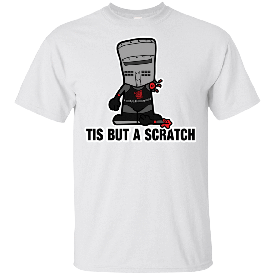 T-Shirts White / S Lil Black Knight T-Shirt