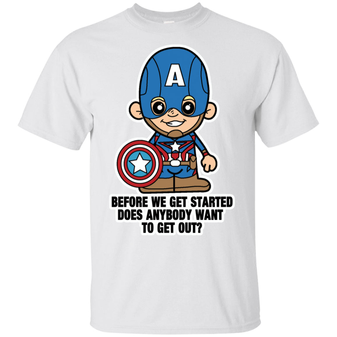 T-Shirts White / S Lil Cap T-Shirt