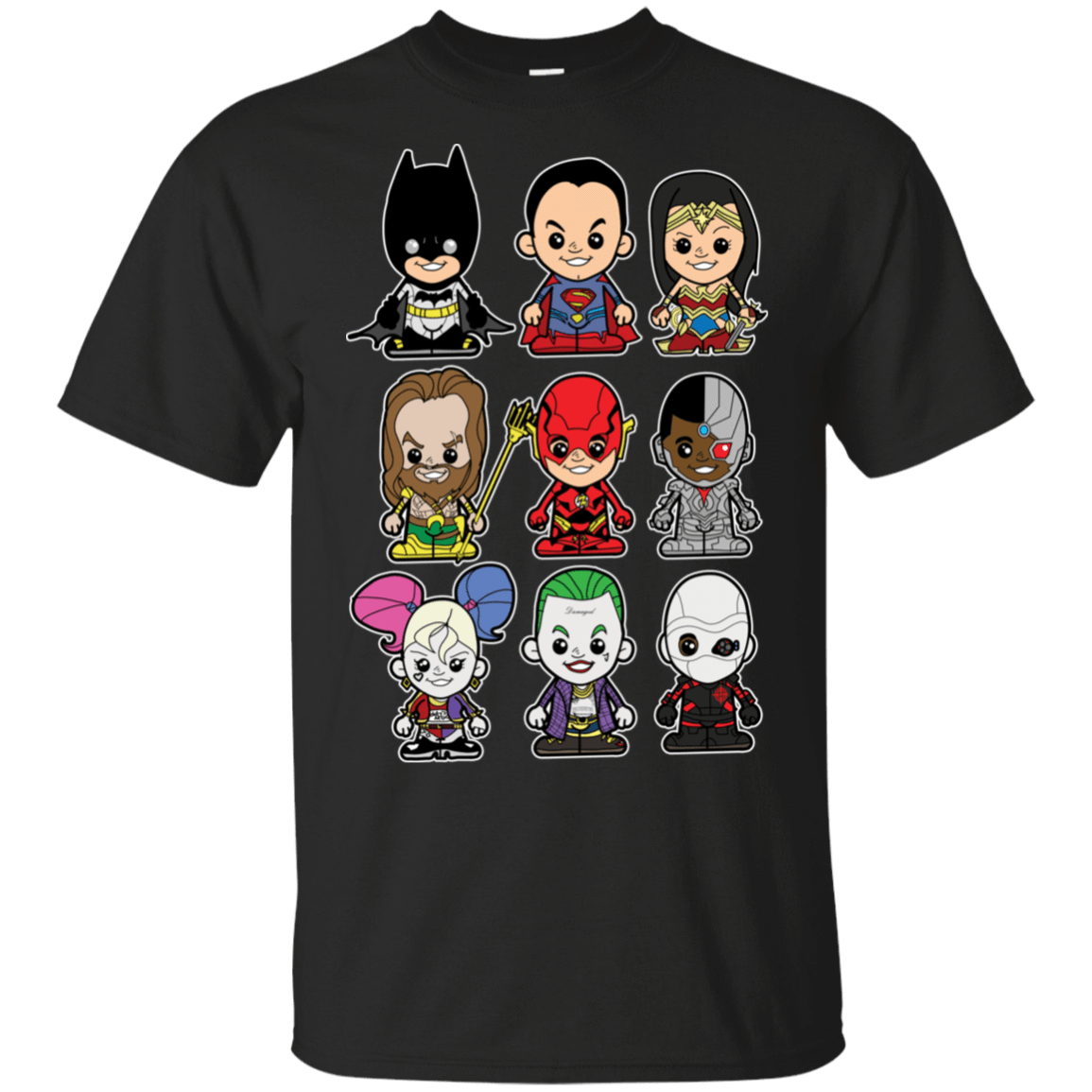 T-Shirts Black / S Lil DCEU T-Shirt