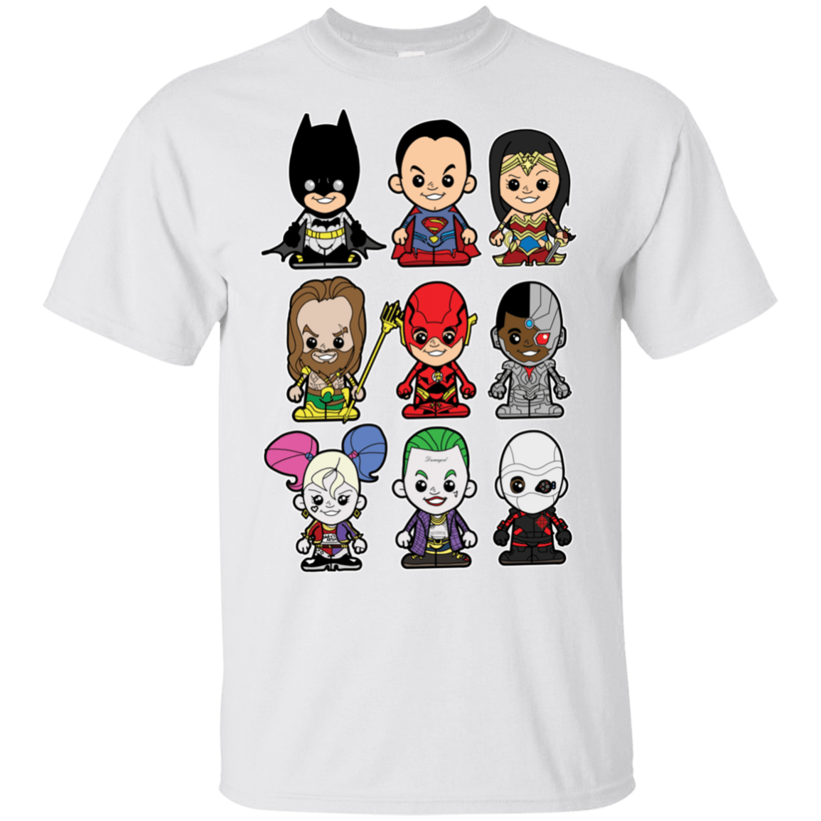 T-Shirts White / S Lil DCEU T-Shirt