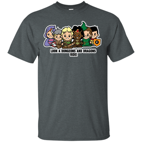T-Shirts Dark Heather / S Lil Dungeons and Dragons T-Shirt