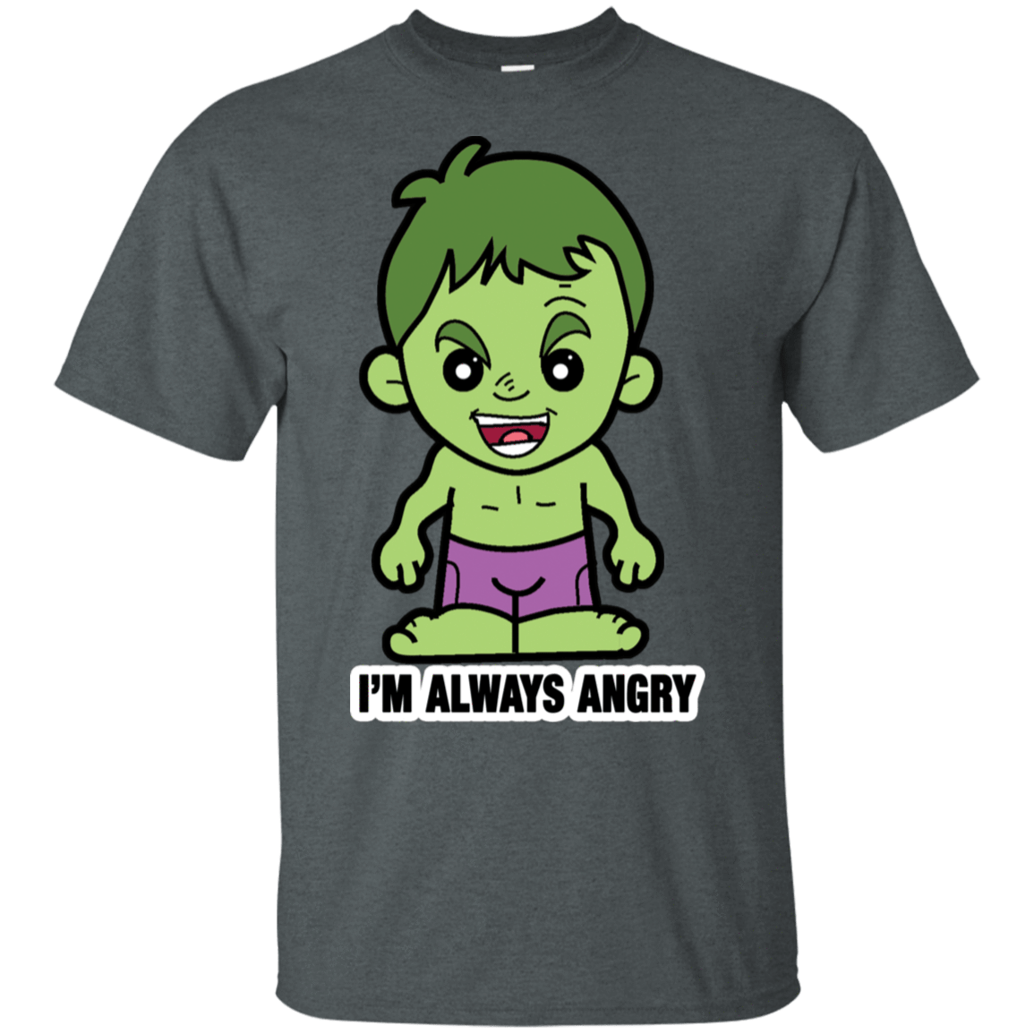 T-Shirts Dark Heather / S Lil Hulk T-Shirt