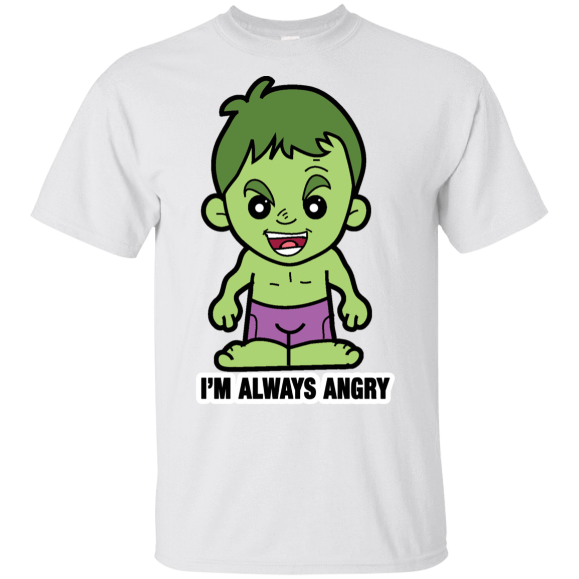 T-Shirts White / S Lil Hulk T-Shirt