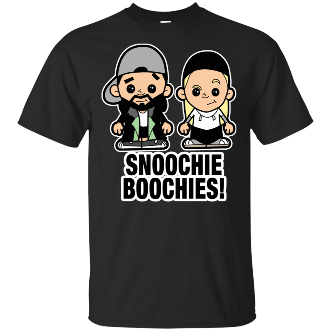 T-Shirts Black / S Lil Jay and Silent Bob T-Shirt