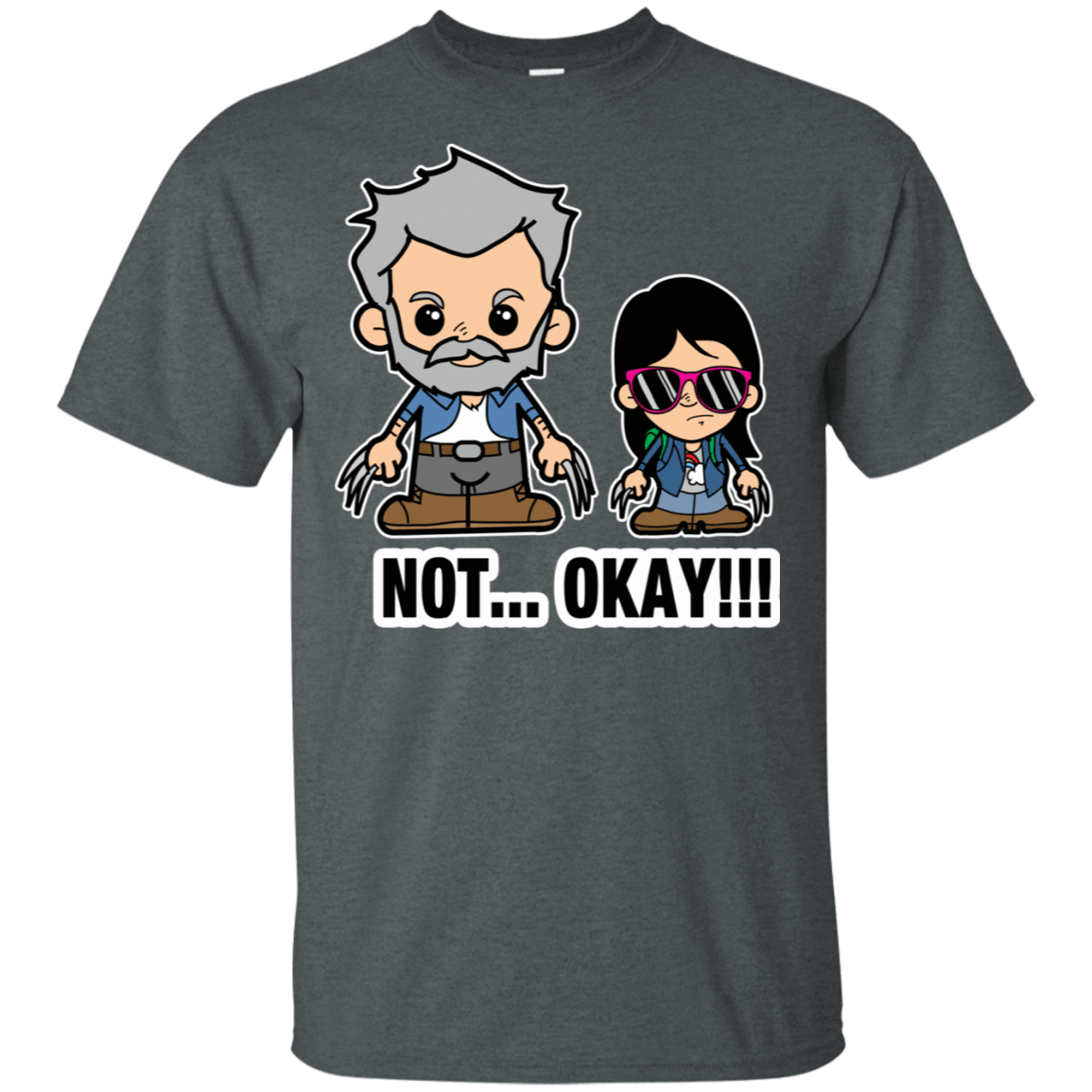 T-Shirts Dark Heather / S Lil Logan T-Shirt