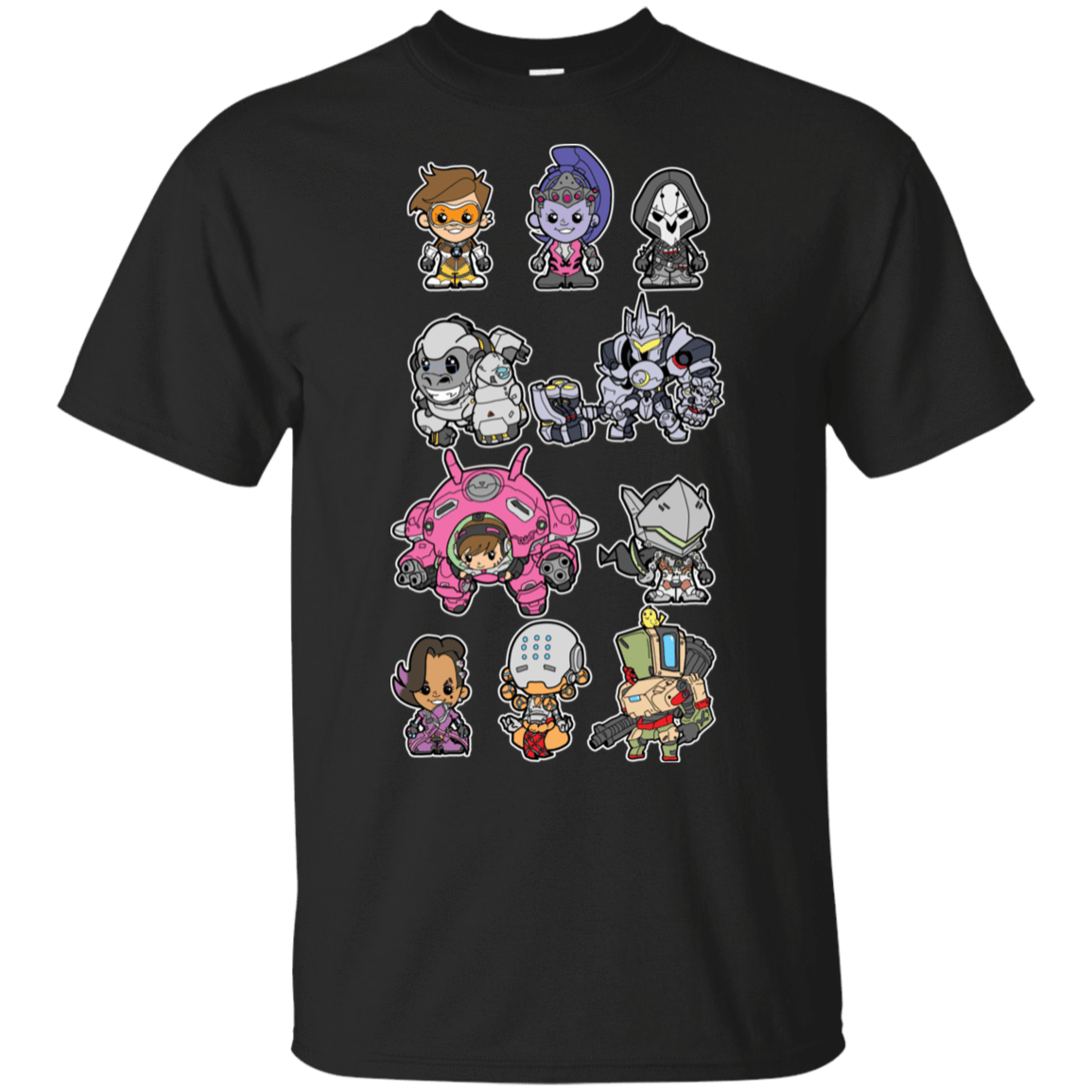 T-Shirts Black / S Lil Overwatch T-Shirt