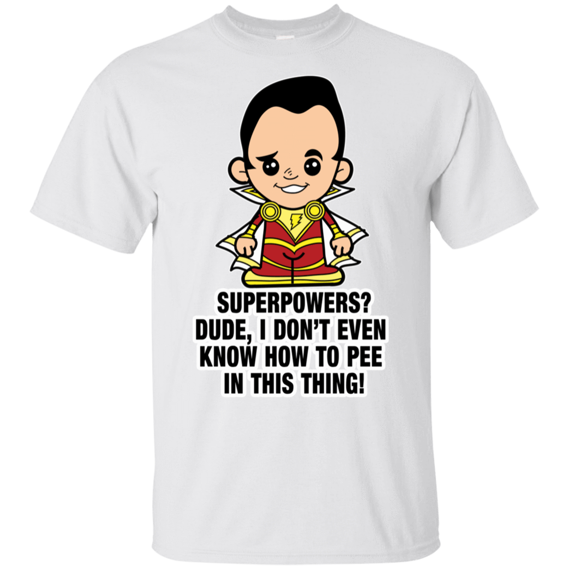 T-Shirts White / S Lil Shazam T-Shirt