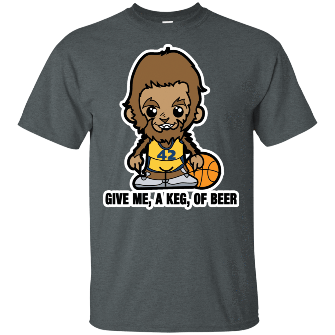 T-Shirts Dark Heather / S Lil Teen Wolf T-Shirt