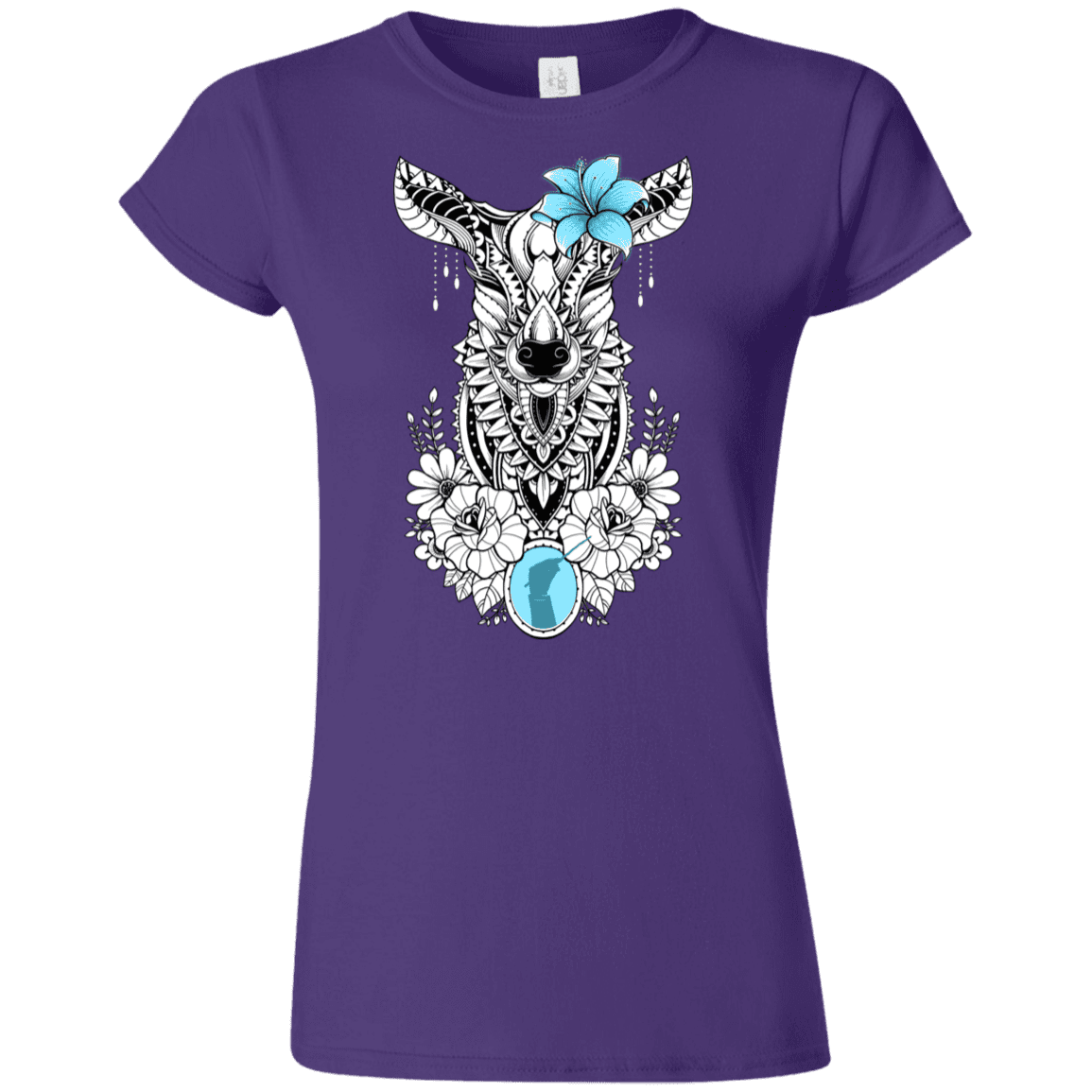 T-Shirts Purple / S Lily Junior Slimmer-Fit T-Shirt