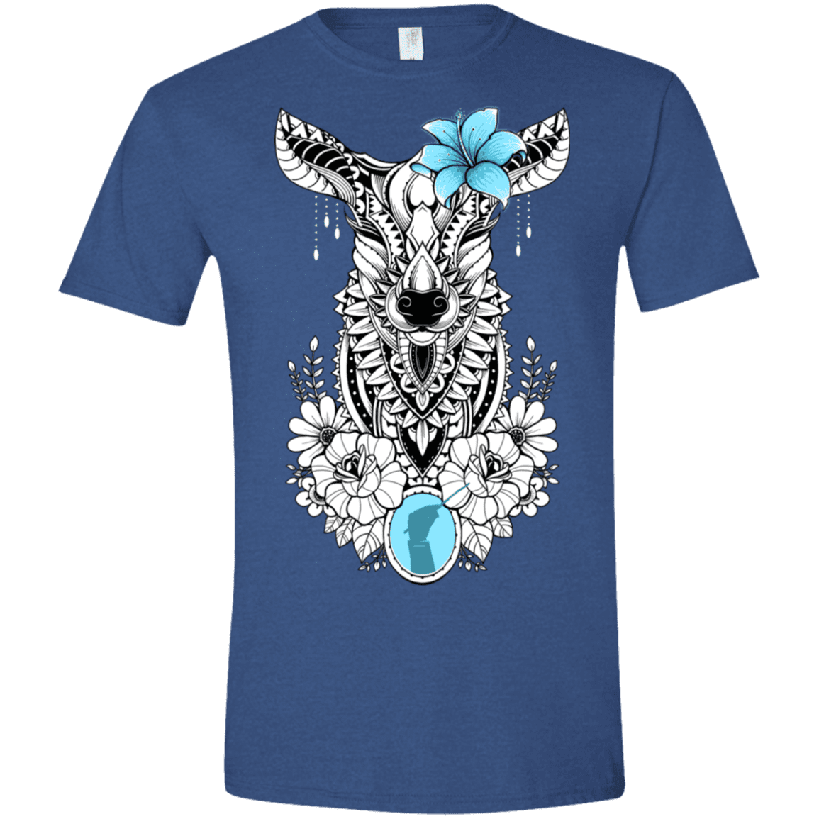 T-Shirts Heather Royal / X-Small Lily Men's Semi-Fitted Softstyle