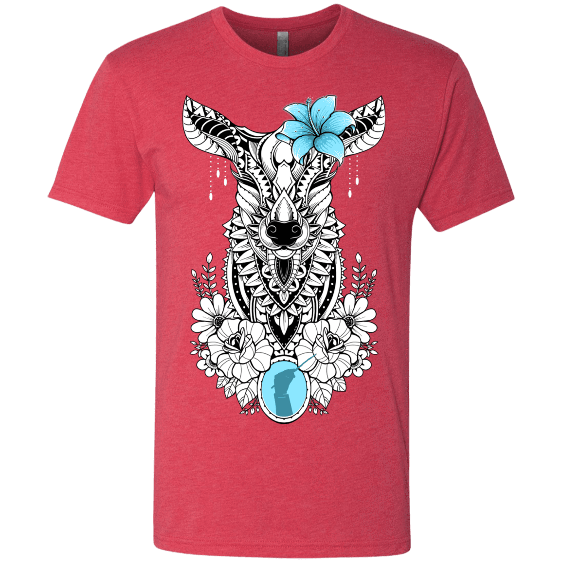 T-Shirts Vintage Red / S Lily Men's Triblend T-Shirt