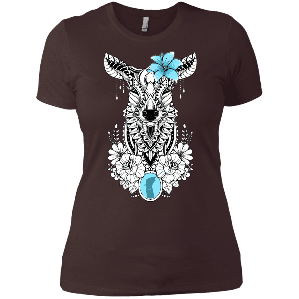 T-Shirts Dark Chocolate / X-Small Lily Women's Premium T-Shirt