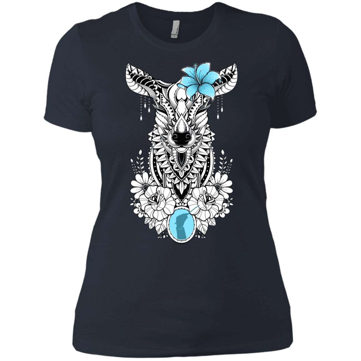 T-Shirts Indigo / X-Small Lily Women's Premium T-Shirt