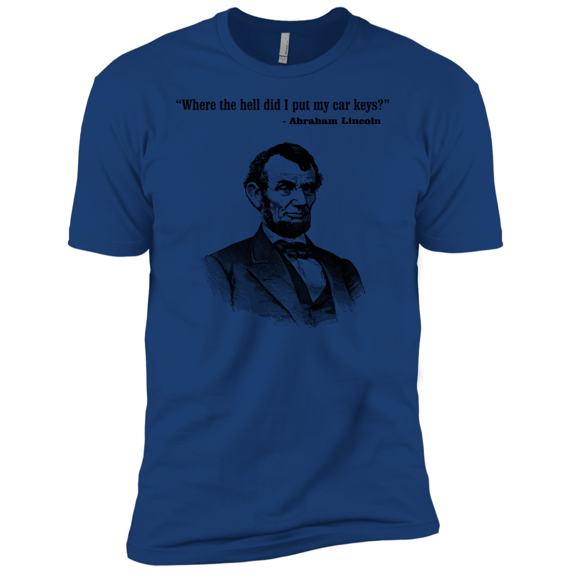 T-Shirts Royal / YXS Lincoln car keys Boys Premium T-Shirt