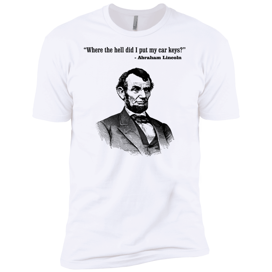 T-Shirts White / YXS Lincoln car keys Boys Premium T-Shirt