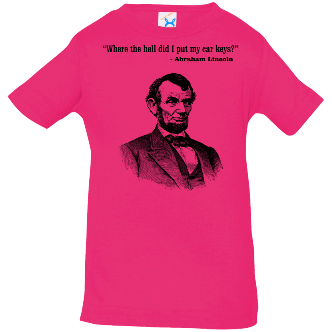 T-Shirts Hot Pink / 6 Months Lincoln car keys Infant Premium T-Shirt