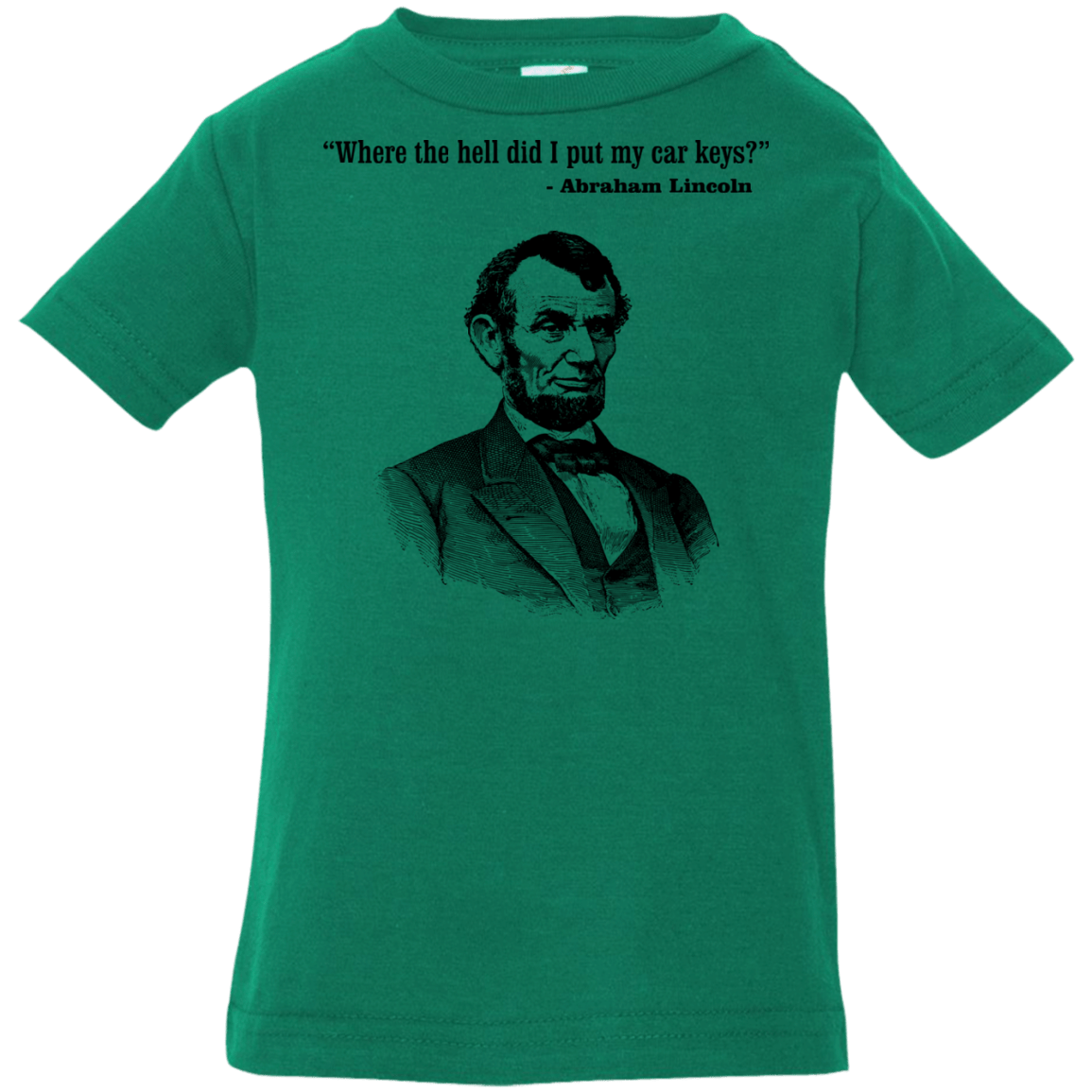 T-Shirts Kelly / 6 Months Lincoln car keys Infant Premium T-Shirt