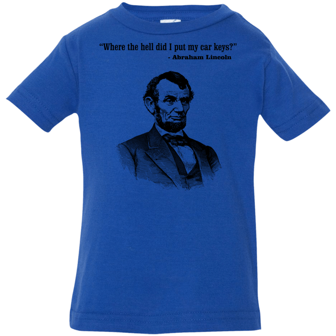 T-Shirts Royal / 6 Months Lincoln car keys Infant Premium T-Shirt