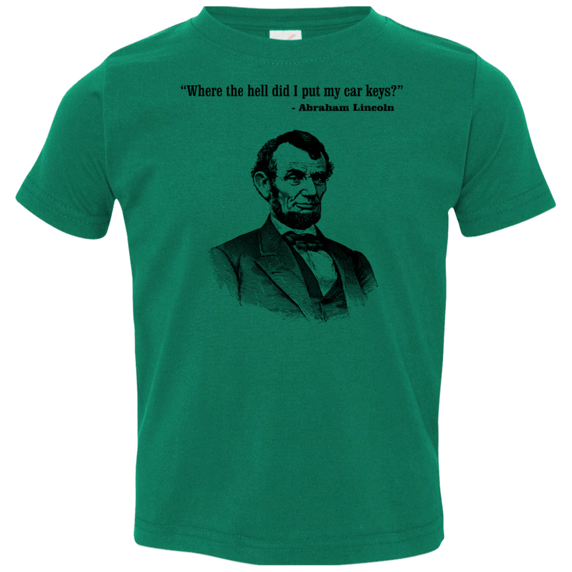 T-Shirts Kelly / 2T Lincoln car keys Toddler Premium T-Shirt