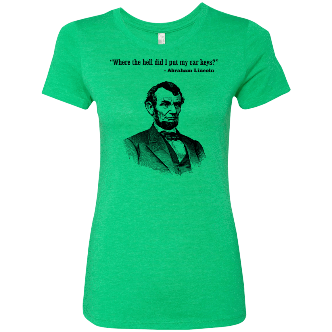 T-Shirts Envy / Small Lincoln car keys Women's Triblend T-Shirt